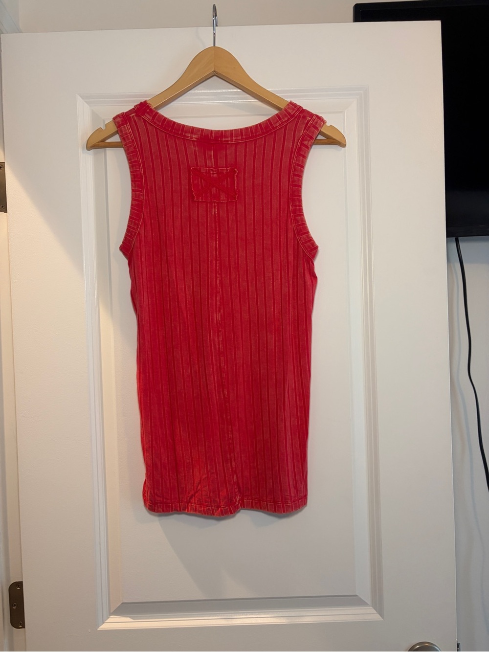 Zenana Outfitters | Extra Soft Ribbed Sleeveless Tank - Washed Red - NWOT - Picture 2 of 3